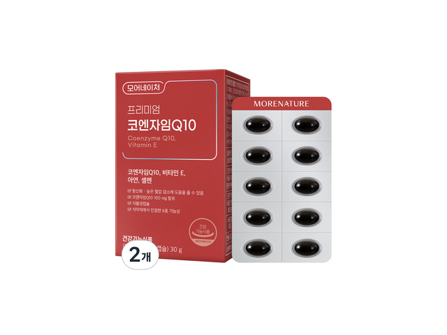 모어네이처코엔자임500mg60캡슐캡슐 내돈내산 솔직 사용후기